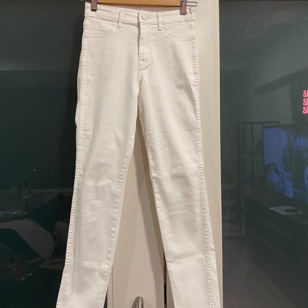 White Skinny Jeggings